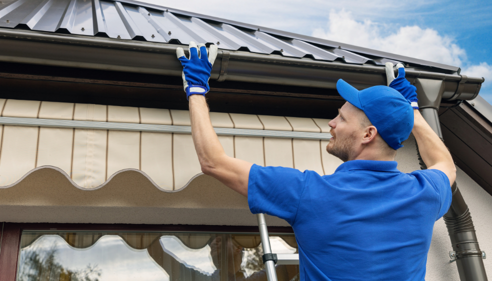 Bloomington Roofing gutter cleaning services - Bloomington