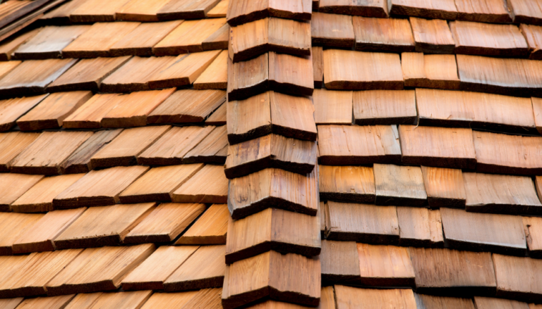 Cedar shake installation