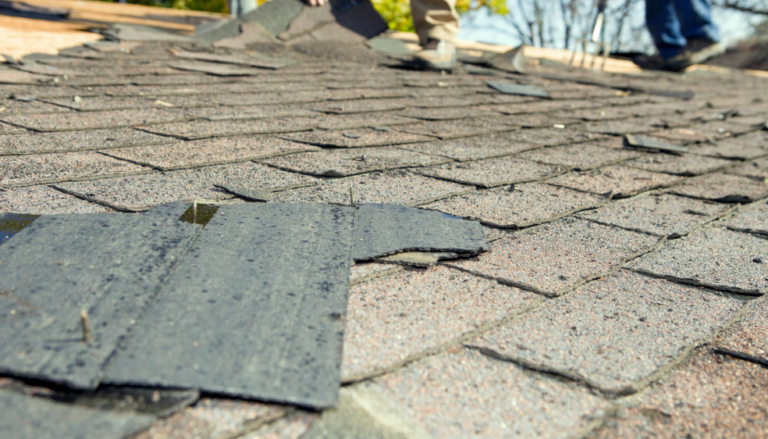 Missing shingle replacement
