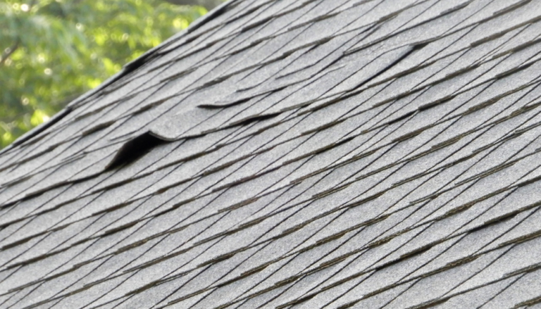 Damaged shingle repair