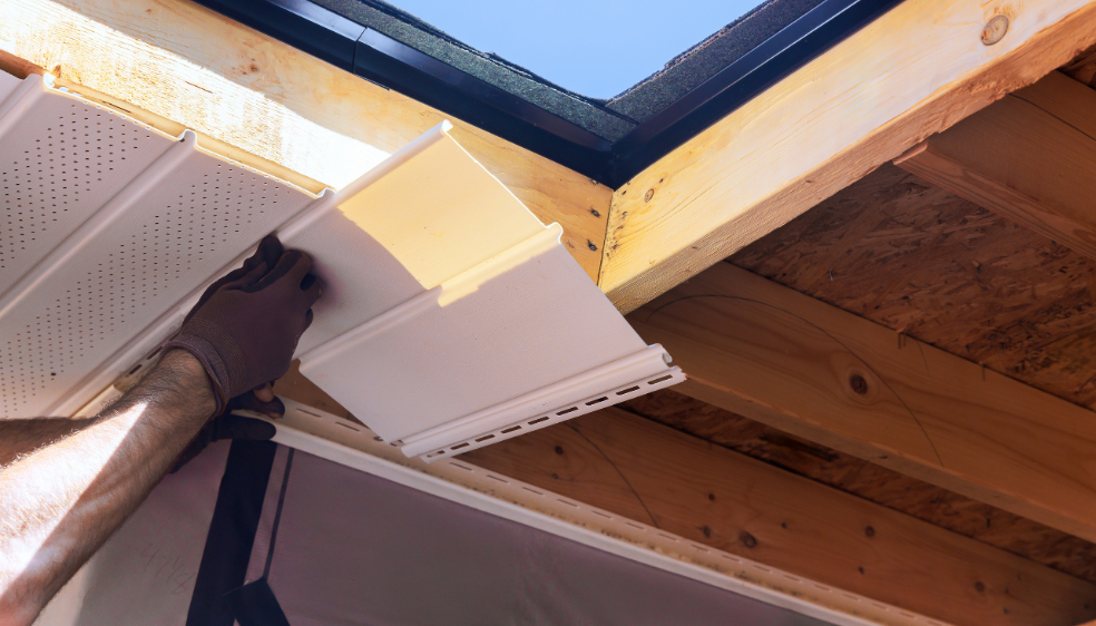 Bloomington Roofing soffit & fascia repair services - Bloomington